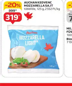 Auchan Auchan Kedvenc Mozzarella Sajt ajánlat