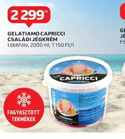 Auchan Gelatiamo Capricci Családi Jégkrém ajánlat