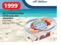 Auchan Gelatiamo Super Zero Családi Jégkrém ajánlat
