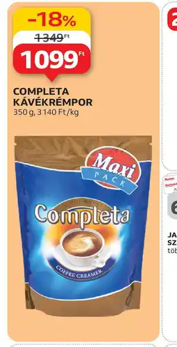Auchan Completa Kávékrémpor ajánlat