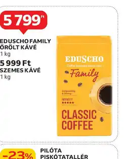 Auchan Eduscho Family Őrölt Kávé ajánlat