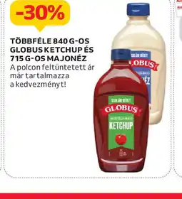 Auchan Globus Ketchup és Majonéz ajánlat