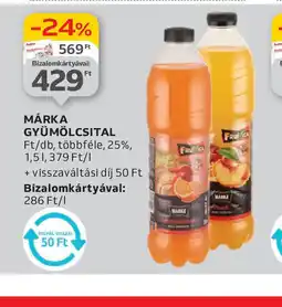 Auchan Márka Gyümölcsital ajánlat