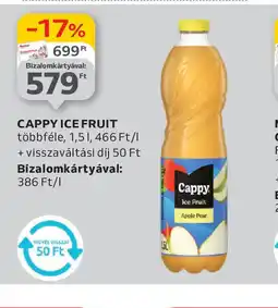 Auchan Cappy Ice Fruit ajánlat