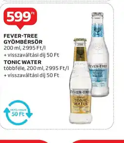 Auchan Fever-Tree Gyömbérsör / Tonic Water ajánlat