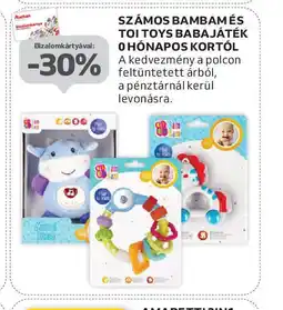 Auchan Számos Bambam és Toi Toys babajáték ajánlat