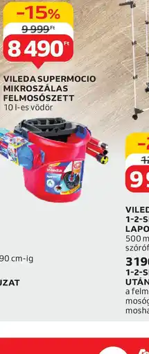 Auchan Vileda Supermocio Mikroszálas Felmosszett ajánlat