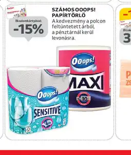 Auchan Számos Ooops! Papírtörlő ajánlat