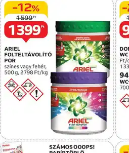 Auchan Ariel Folteltávolít Por ajánlat