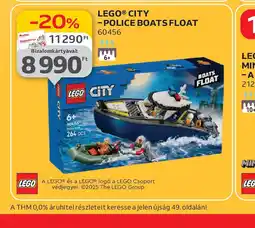 Auchan Lego City Police Boats Float ajánlat
