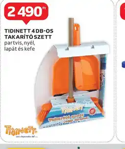 Auchan Tidinett 4 db-os takarít szett ajánlat