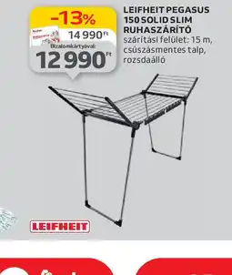 Auchan Leifheit Pegasus 150 Solid Slim Ruhaszárít ajánlat