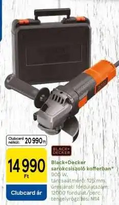 Tesco Black+Decker sarokcsiszoló kofferban ajánlat