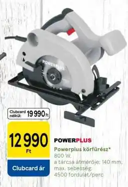 Tesco Powerplus körfűrész ajánlat