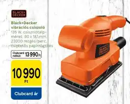 Tesco Black+Decker vibrációs csiszoló ajánlat