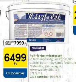 Tesco Poli-farbe Mészfesték ajánlat