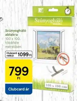 Tesco Szúnyogháló ablakra ajánlat
