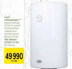 Tesco Leov villanybojler ajánlat