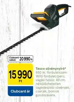 Tesco Tesco sövénynyíró ajánlat