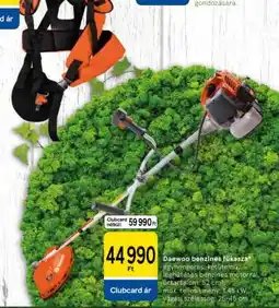 Tesco Daewoo benzines fűkasza ajánlat