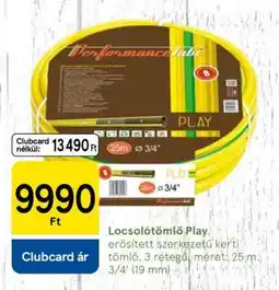 Tesco Locsolótömlő Play ajánlat