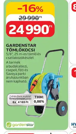 Auchan Gardenstar tömlőkocsi ajánlat