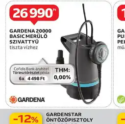 Auchan Gardena 20000 Basic Merülő Szivattyú ajánlat