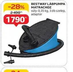 Auchan Bestway lábpumpa matrachoz ajánlat