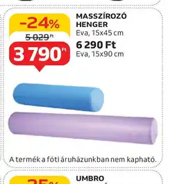 Masszíroz henger