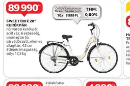 Auchan Sweet Bike 28" kerékpár ajánlat