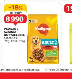 Auchan Pedigree Száraz Kutyaeledel ajánlat