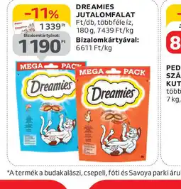 Auchan Dreamies jutalomfalat ajánlat