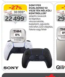 Auchan Sony PSS Dualsense V2 Vezeték Nélküli Kontroller ajánlat