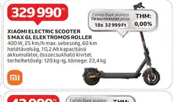 Auchan Xiaomi Electric Scooter S Max GL Elektromos Roller ajánlat