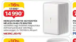 Auchan Mercusys M0110 4G Vezeték Nélküli N 4G LTE Router ajánlat