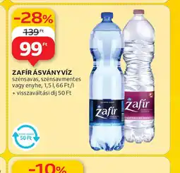 Auchan Zafír Ásványvíz ajánlat
