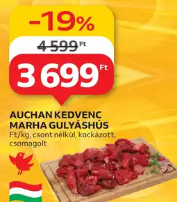 Auchan Auchan kedvenc marha gulyáshús ajánlat