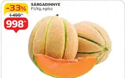 Auchan Sárgadinnye ajánlat