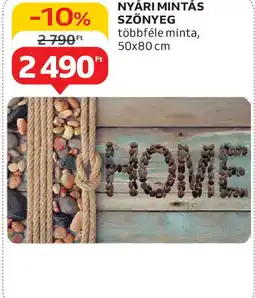 Nyári mintás szőnyeg