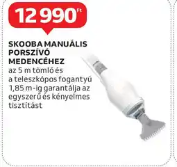 Auchan Skooba manuális porszívó medencéhez ajánlat