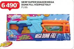 Auchan Nerf super soaker mega dunk fill vízipisztoly ajánlat