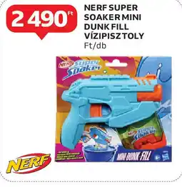 Auchan Nerf super soaker mini dunk fill vízipisztoly ajánlat