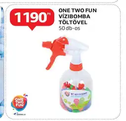 Auchan One two fun vizibomba töltővel ajánlat