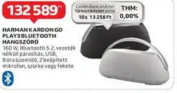 Auchan Harman kardon go play3 bluetooth hangszóró ajánlat