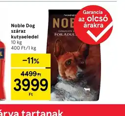 Tesco Noble Dog száraz kutyaeledel ajánlat