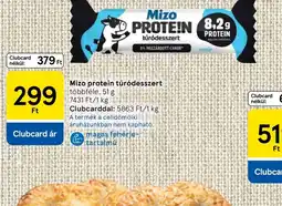 Tesco Mizo protein túrdesszert ajánlat