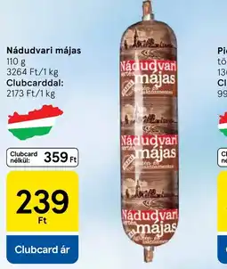 Tesco Nádudvari májas ajánlat