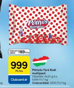 Tesco Pöttyös Túr Rudi ajánlat