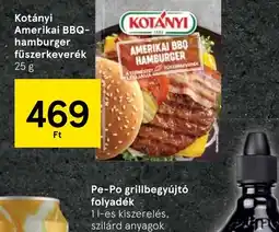 Tesco Kotányi Amerikai BBQ-hamburger fűszerkeverék ajánlat
