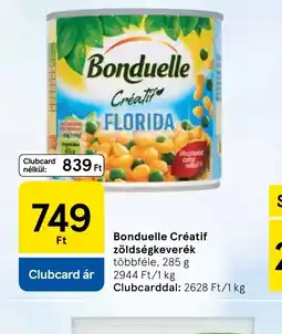 Tesco Bonduelle Créatif zöldségkeverék ajánlat